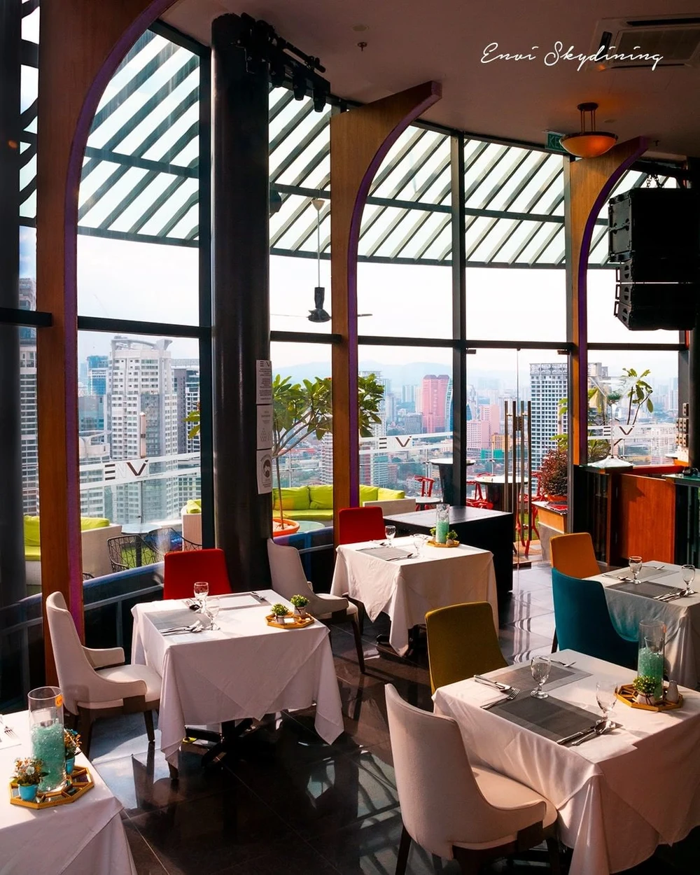 envi skydining fine dining restaurant kl
